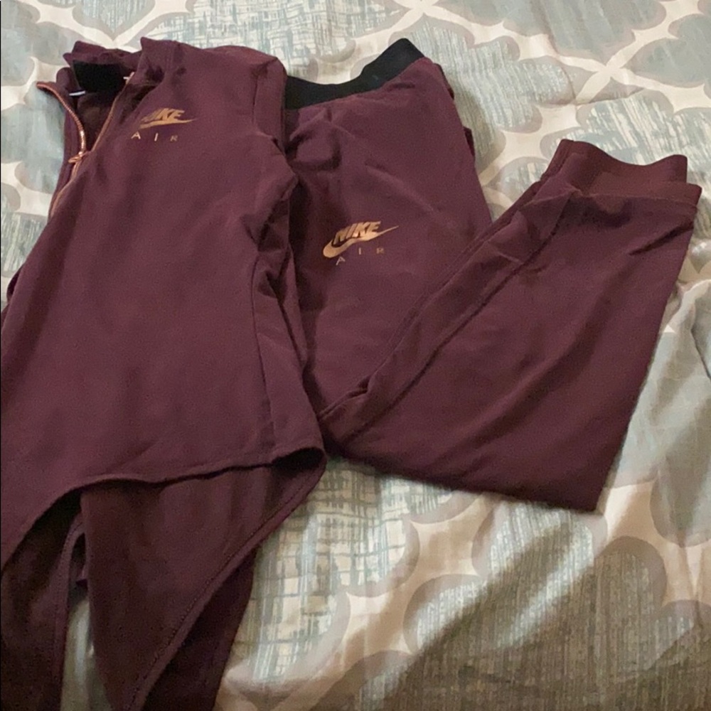 Women’s Nike leggings and bodysuit set